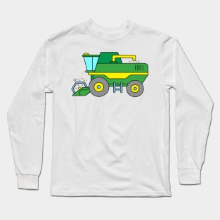Combine Harvester Long Sleeve T-Shirt